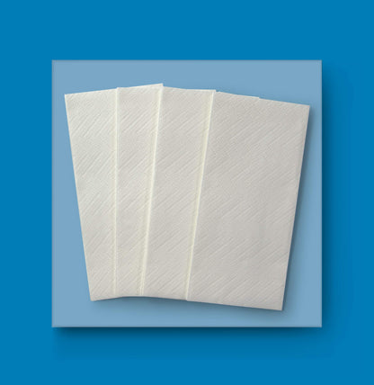 AmazonCommercial Singlefold (V-Fold / ZZ-Fold) Paper Hand Towels, 2-ply Pure Cellulose, 3990 Sheets (15 packs of 266), Sheet Size: 22 x 21 cm, H3 Dispenser Compatible