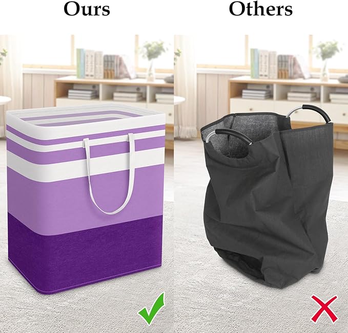 StorageRight Large Collapsible Laundry Basket Hamper