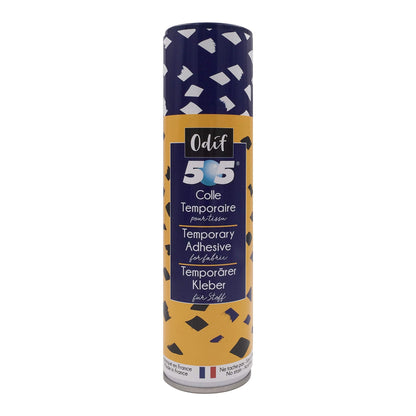 Odif 505 Temporary Adhesive Spray for Fabric 500 ml - Fabric Spray Glue for Craft - Paper Adhesive for All Your Creative Projects