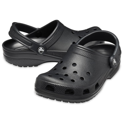 Crocs Unisex Classic Clogs Clogs, Black,11 UK Men/ 12 UK Women
