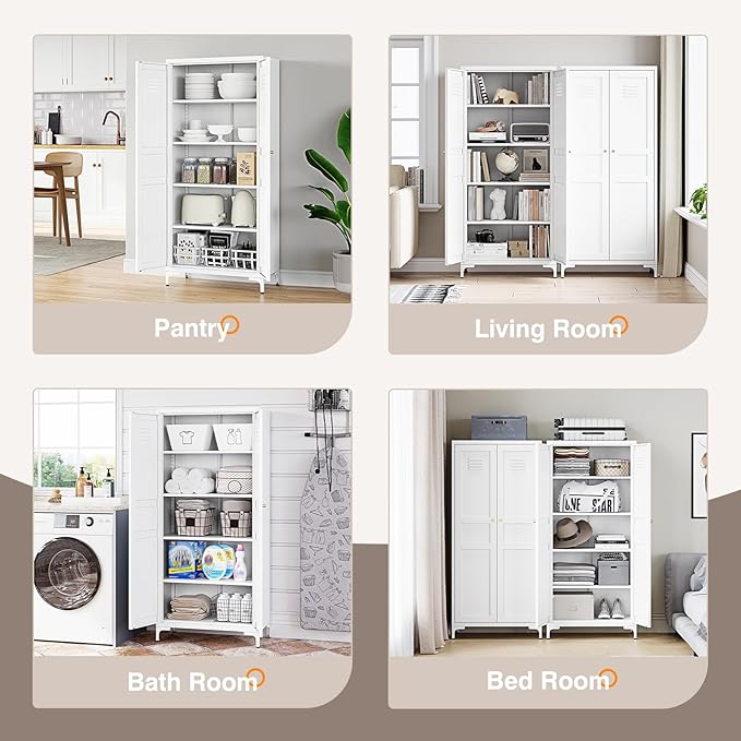 Yizosh Metal Storage Cabinet