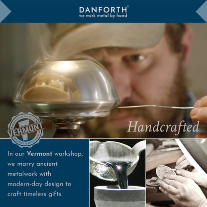 Danforth – Reindeer Christmas Ornament – Handcrafted Pewter Reindeer Ornaments for Christmas Tree – Made in USA