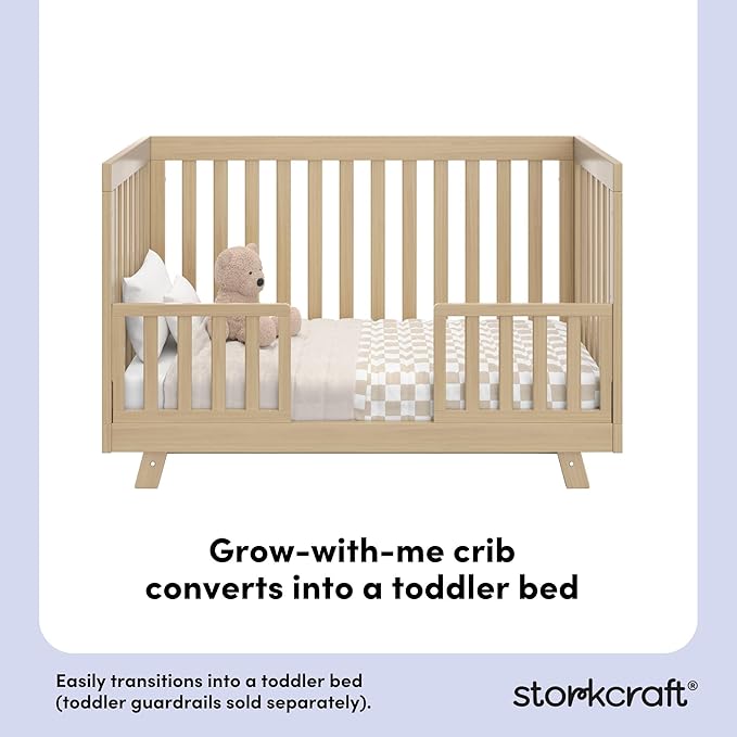 Storkcraft Beckett 3-in-1 Convertible Crib – GREENGUARD Gold Certified
