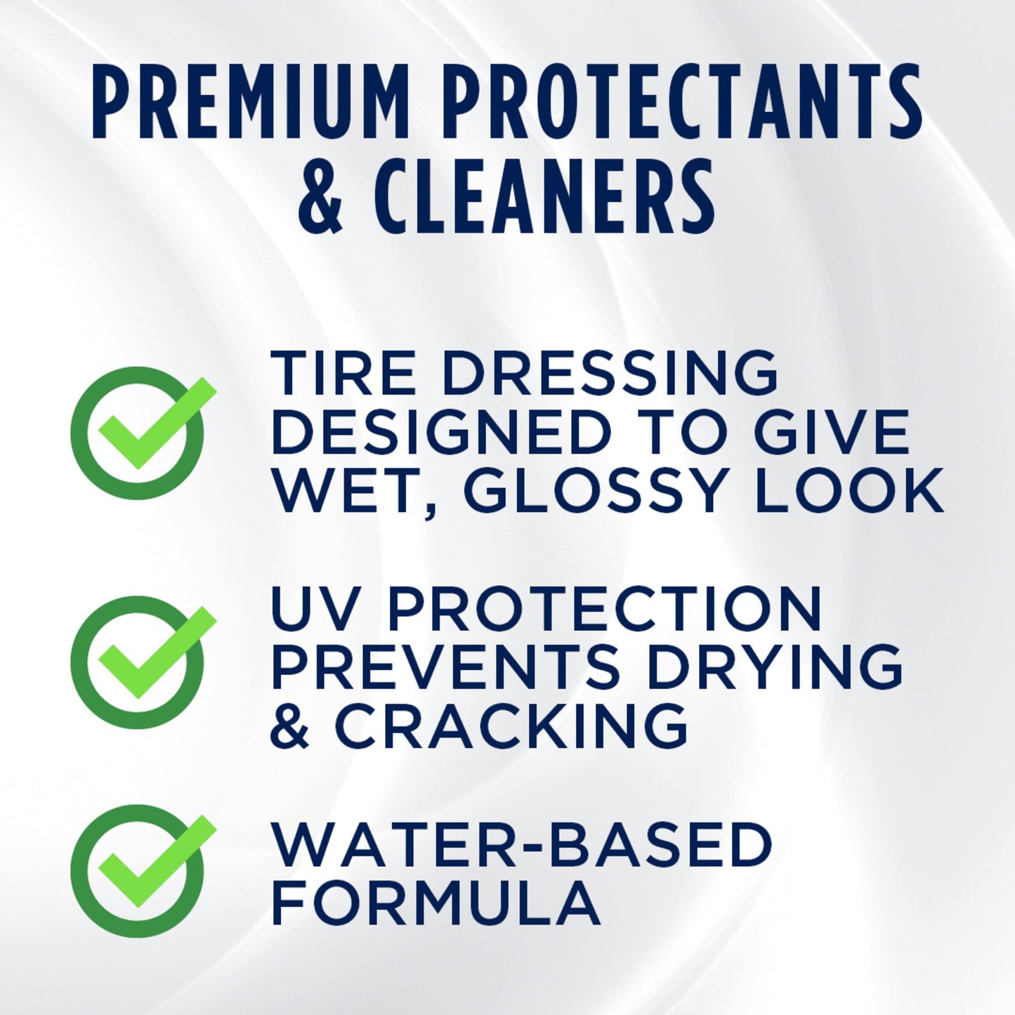 303 Products High Gloss Tire Shine And Protectant - Long Lasting, Water Based Formula - Lasts For Weeks - No Harmful Silicones - Lasts Weeks Not Days, 16 fl. oz. (30395CSR) Packaging May Vary