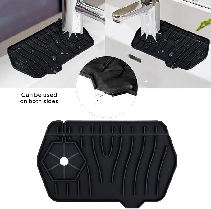 Silicone Sink Splash Guard Kitchen Splash Guard