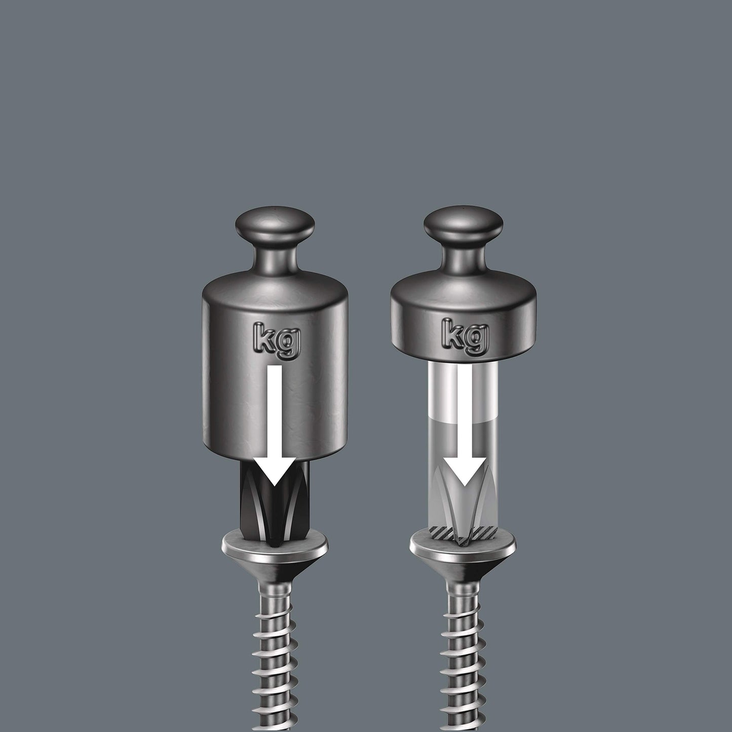 Wera 05105630001 Kraftform Big (Pack 300) Series Screwdriver Set, Green