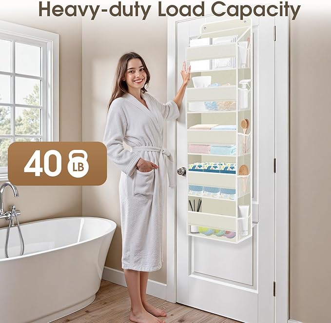 2 Pack Over The Door Organizer, Hanging Storage Organizer