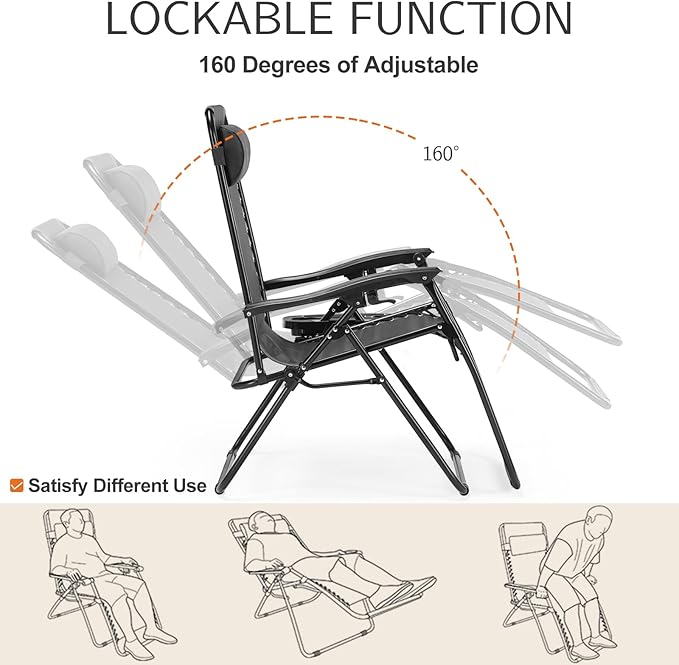 Sweetcrispy Zero Gravity Chairs