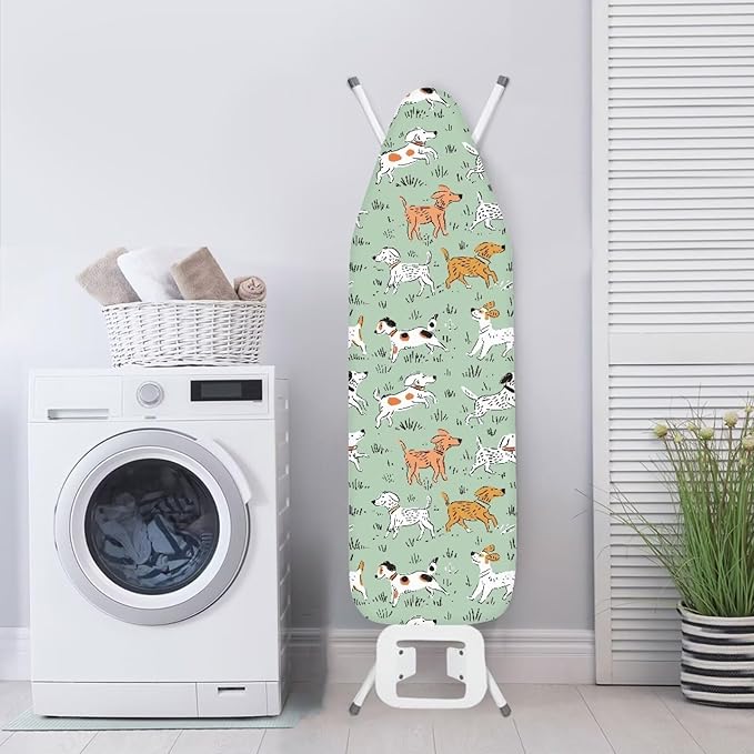 Ironing Board Cover, Ironing Mat, Dog Print Ironing Board Cover, Dog Ironing