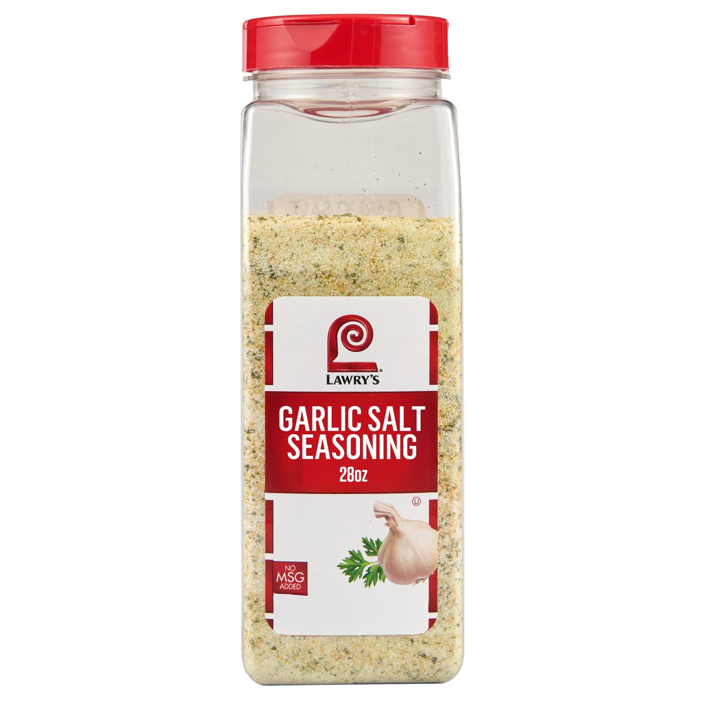 Lawry's Coarse Grind Garlic Salt with Parsley, 28 oz - One 28 Ounce Container of Garlic Salt and Parsley Seasoning for Beef, Poultry, Stir-Fry and Pasta