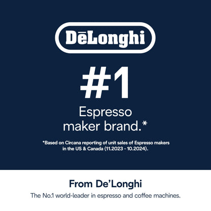 De'Longhi EcoDecalk Descaler DLSC500, 5 Decalcification Doses, Coffee Machine Descaler, Coffee Machine Maintenance Accessory, Plant-Based Ingredients, Bottle with 5 Doses, 500ml