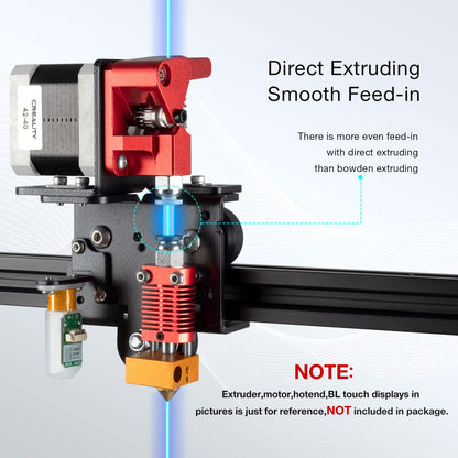 UniTak3D Ender 3 Direct Drive Upgrade Conversion Bracket for Ender 3 V2,Ender 3 Pro and Voxelab Aquila 3D Printer for B-MG&Dual Gear&Bowden Extruder(NOT for Neo Series,Extruder&Hotend NOT Include)