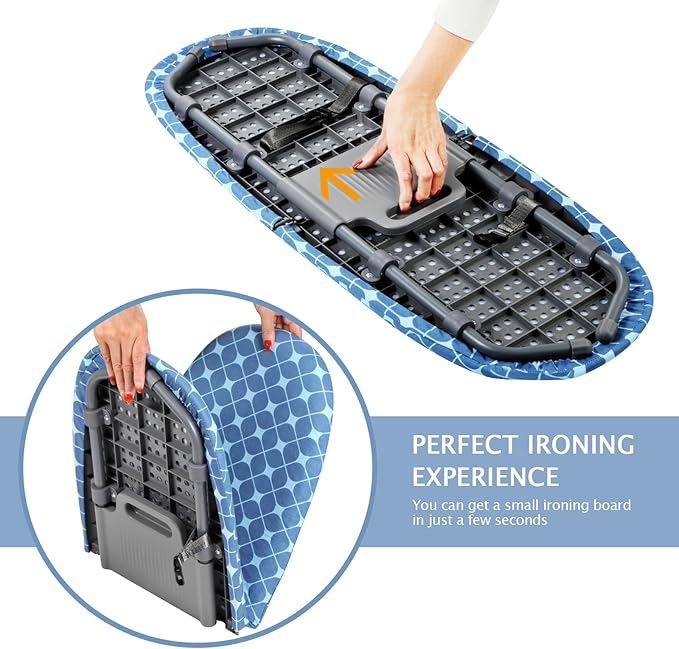 SheeChung Tabletop Ironing Board 12"x32", Small Ironing Boards