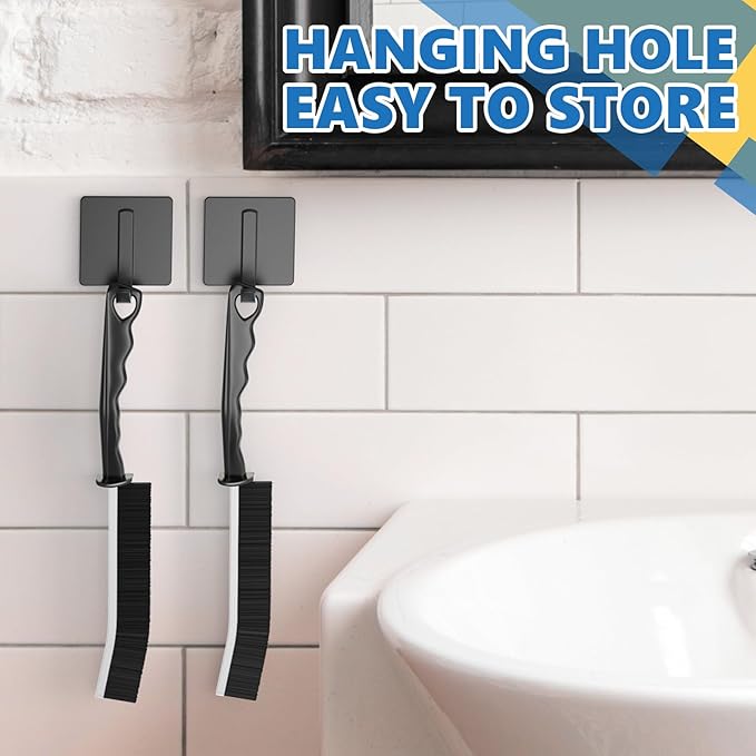 Crevice Cleaning Brush, Hard Bristle Crevice Cleaning Brush, Shower Cleaner