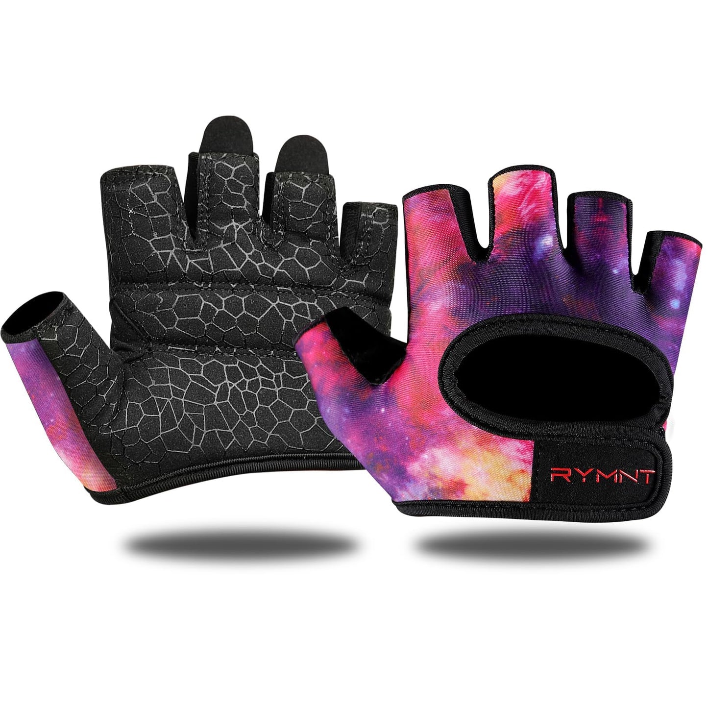 Minimal Weight Lifting Gloves,Short Micro Workout Gloves Grip Pads with Full Palm Protection & Extra Grip for Men Women Weightlifting,Gym,Exercise Training