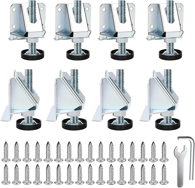 Heavy Duty Leveling Feet, 8 Pack Adjustable Furniture Levelers