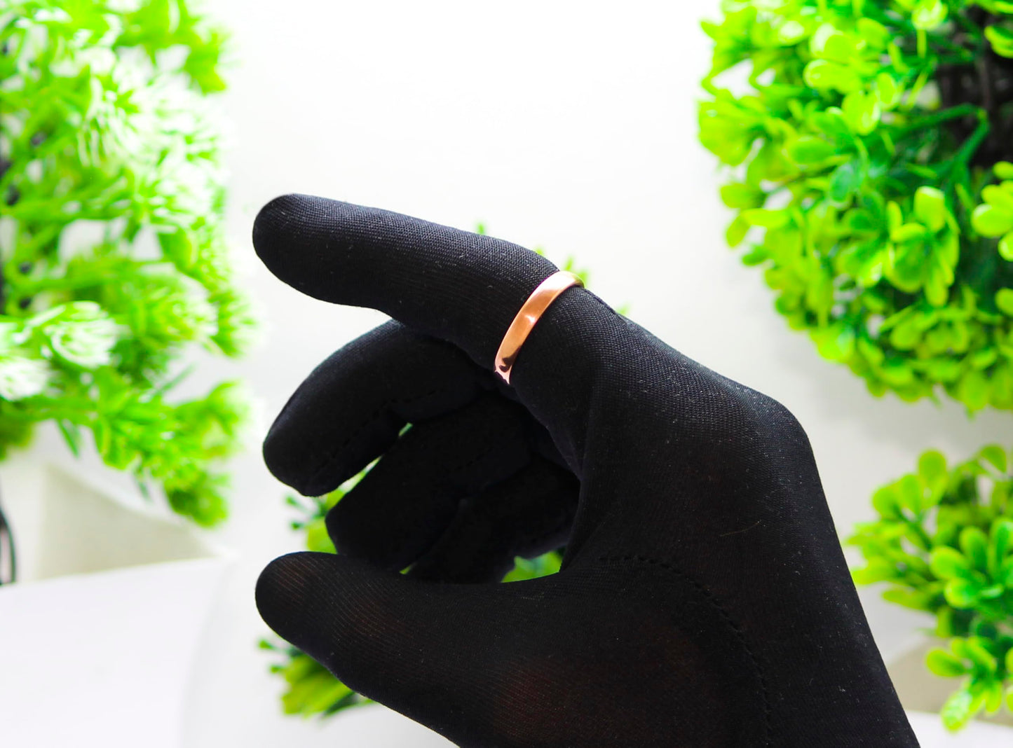 Krishnaa Jewels Pure Copper Handmade Classic Band Ring Ethnic Gift Jewelry for Men and Women (12)