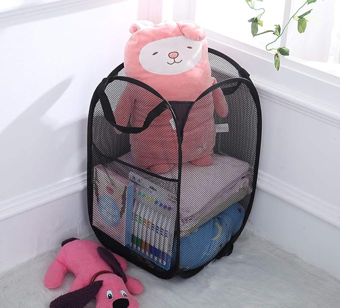 2 Packs Mesh Pop up Laundry Hamper