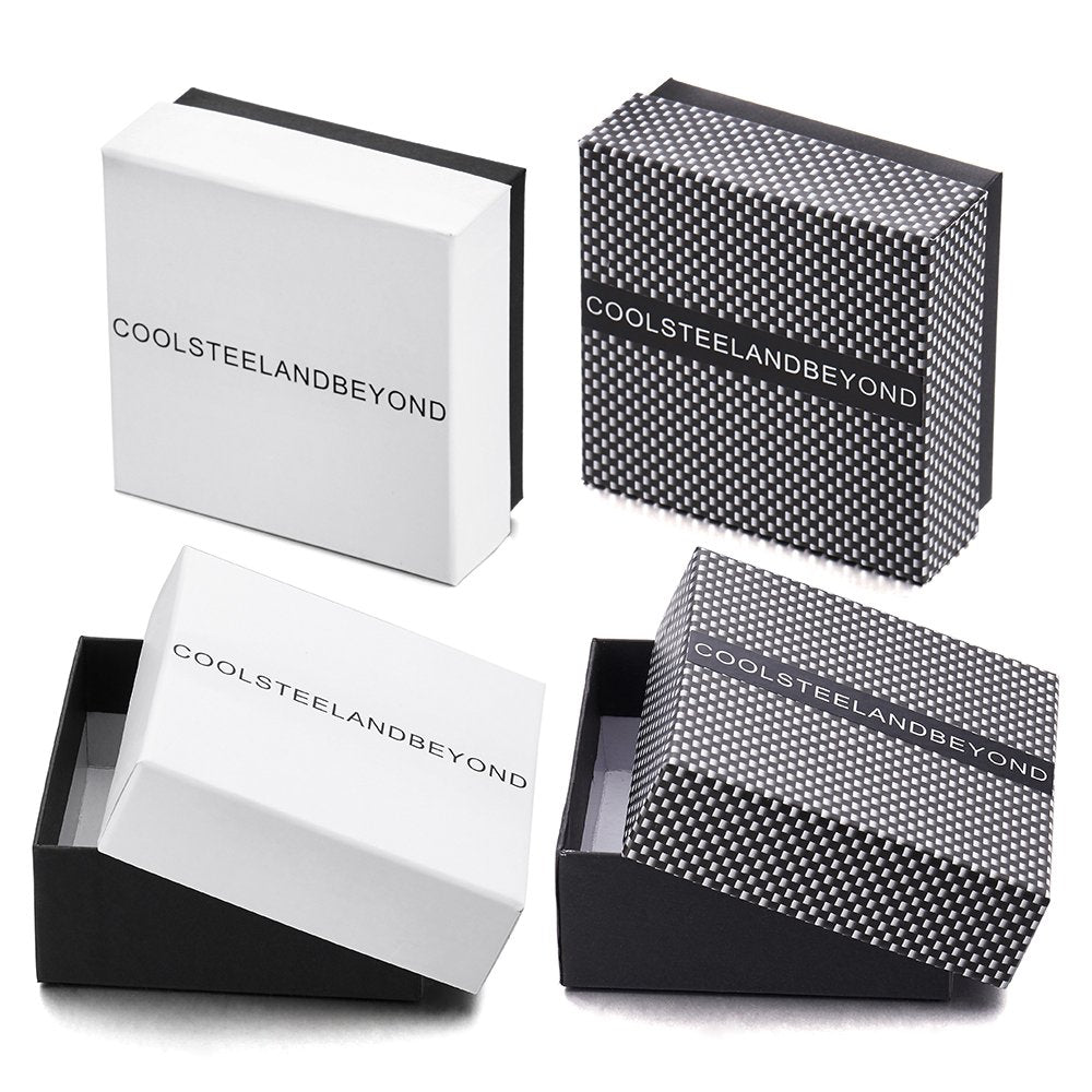 COOLSTEELANDBEYOND Men Women Stainless Steel Twisted Cable Adjustable Cuff Bangle Bracelet Silver Color