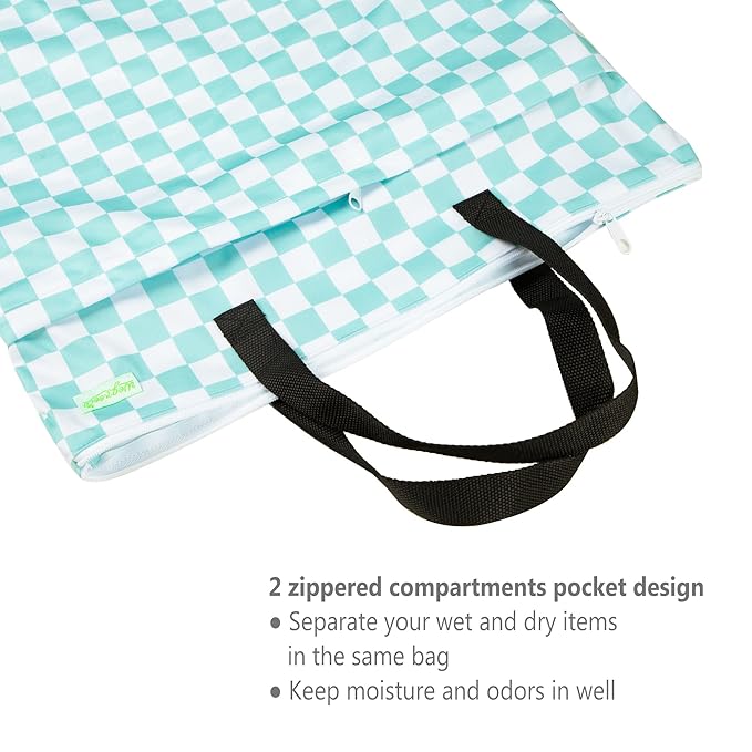 wegreeco Reusable Hanging Wet Dry Cloth Diaper Bag