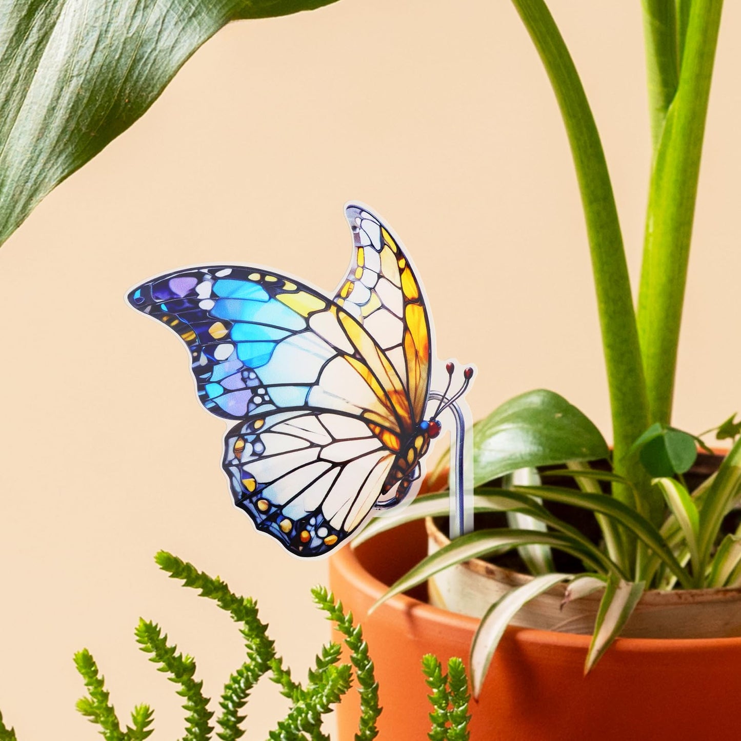 FBBP Butterfly Gifts for Women, Hanging Plant Planter for Indoor Outdoor Garden, Mothers Day Birthday Gifts for Mom Grandma from Daughter Son, Bird Lover Plant Pots Accessories