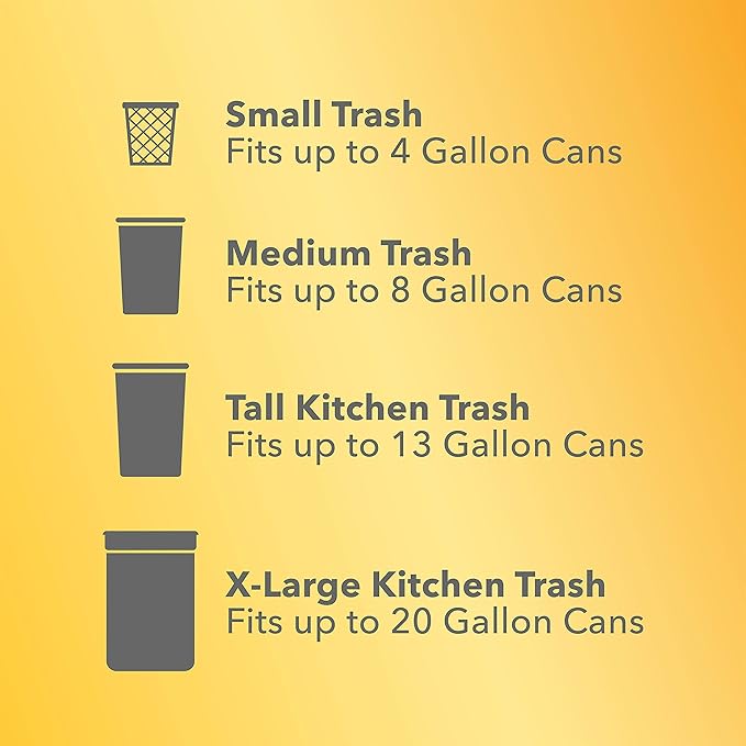 Glad Trash Bags, 13 Gallon