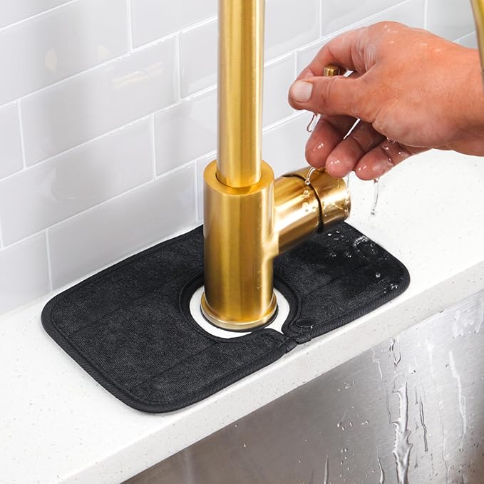 The Original Ternal Sinkmat Drip Catcher & Splash Guard, Faucet Mat