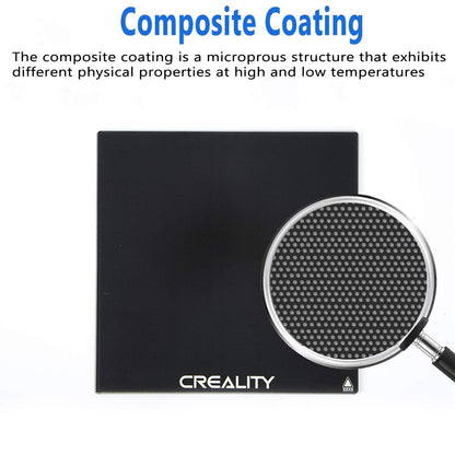 Creality Ender 3 V2 Glass Bed 3D Printer Platforms 235x235mm Upgraded Tempered Build Plate for Ender 3 V2/Neo,Ender 3 Pro,Ender 3/Neo,Ender 3 S1,Ender 3 S1 Pro,Ender 5&Pro,CR-20 Pro,CP-01