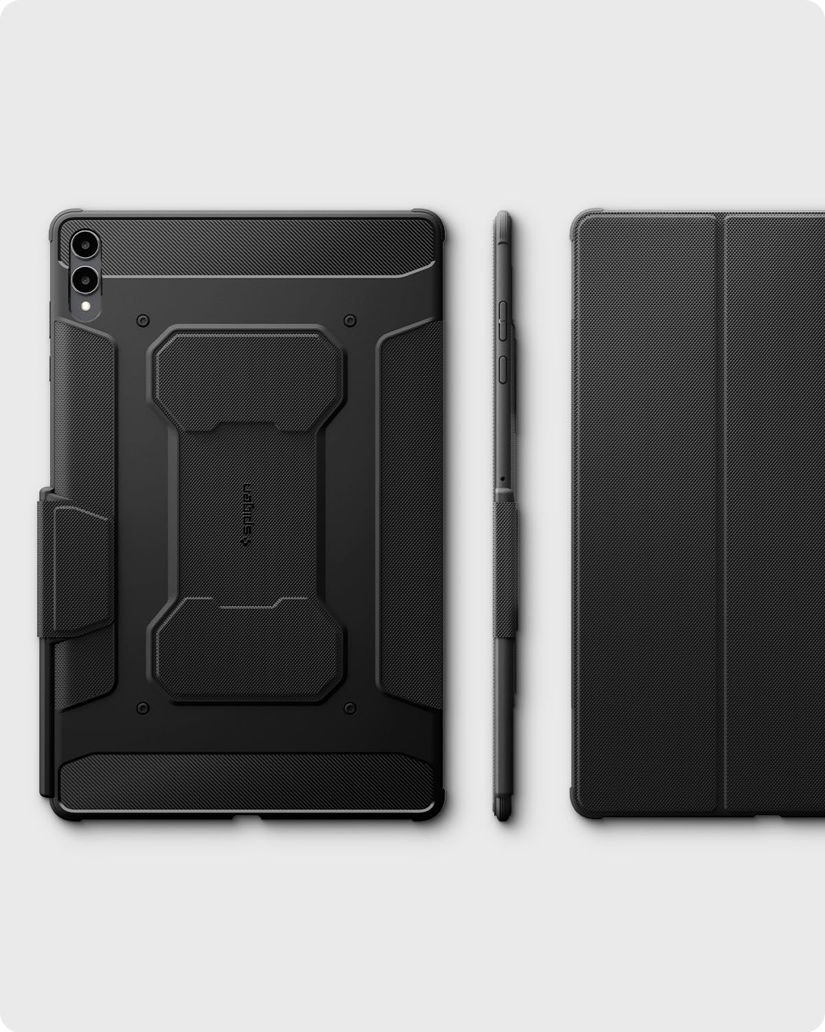 Spigen Rugged Armor Pro Case Compatible with Samsung Galaxy Tab S11 Ultra 14.6 inch (2025) - Black