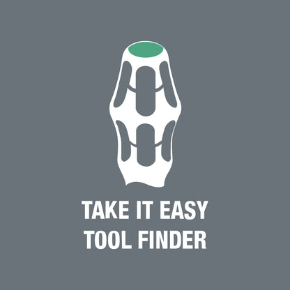 Wera 6147 Kraftform Insulated VDE Screwdriver Set, 7 Pieces