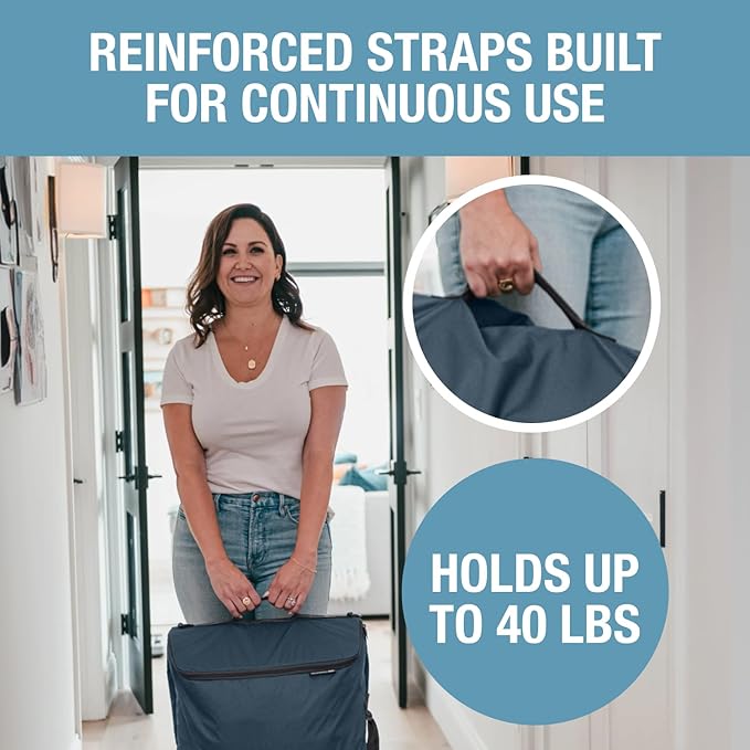 CleverMade Convertible Laundry Hamper Bag