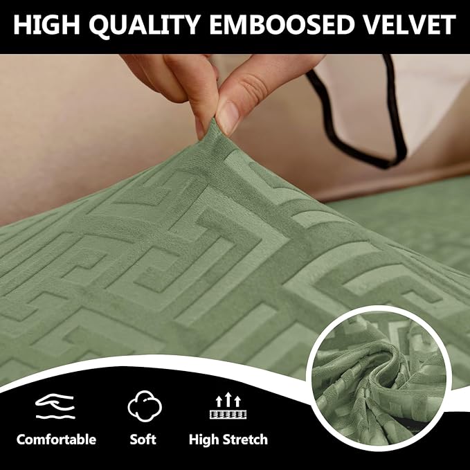 UNBBRRL Stretch Couch Cushion Cover