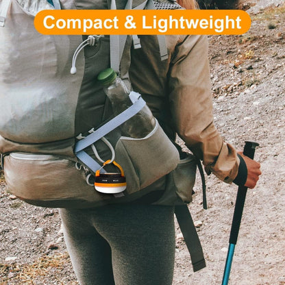 flintronic 3PCS Camping Lights, Camping Light LED Tent Light Portable Outdoor Tent SOS Light 5 Modes with Hook, IP43 Waterproof for Hiking Fishing Emergency Home Power (Not Include Batteries)