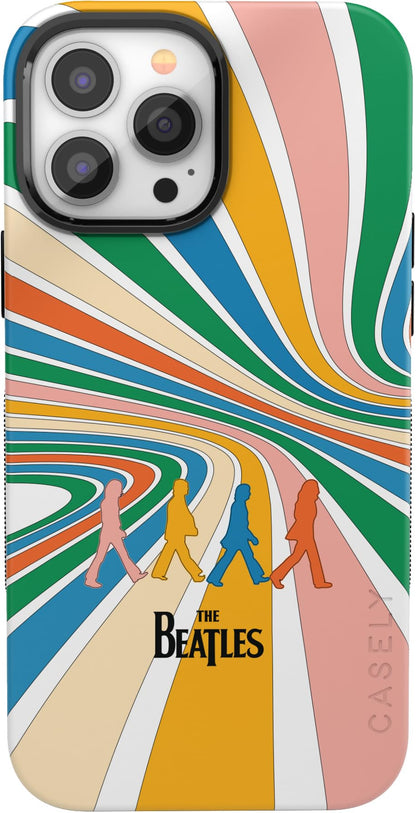 Casely iPhone 13 Pro Case | Compatible with MagSafe | Taupe on Nude | Solid Beige Aesthetic Cream Case