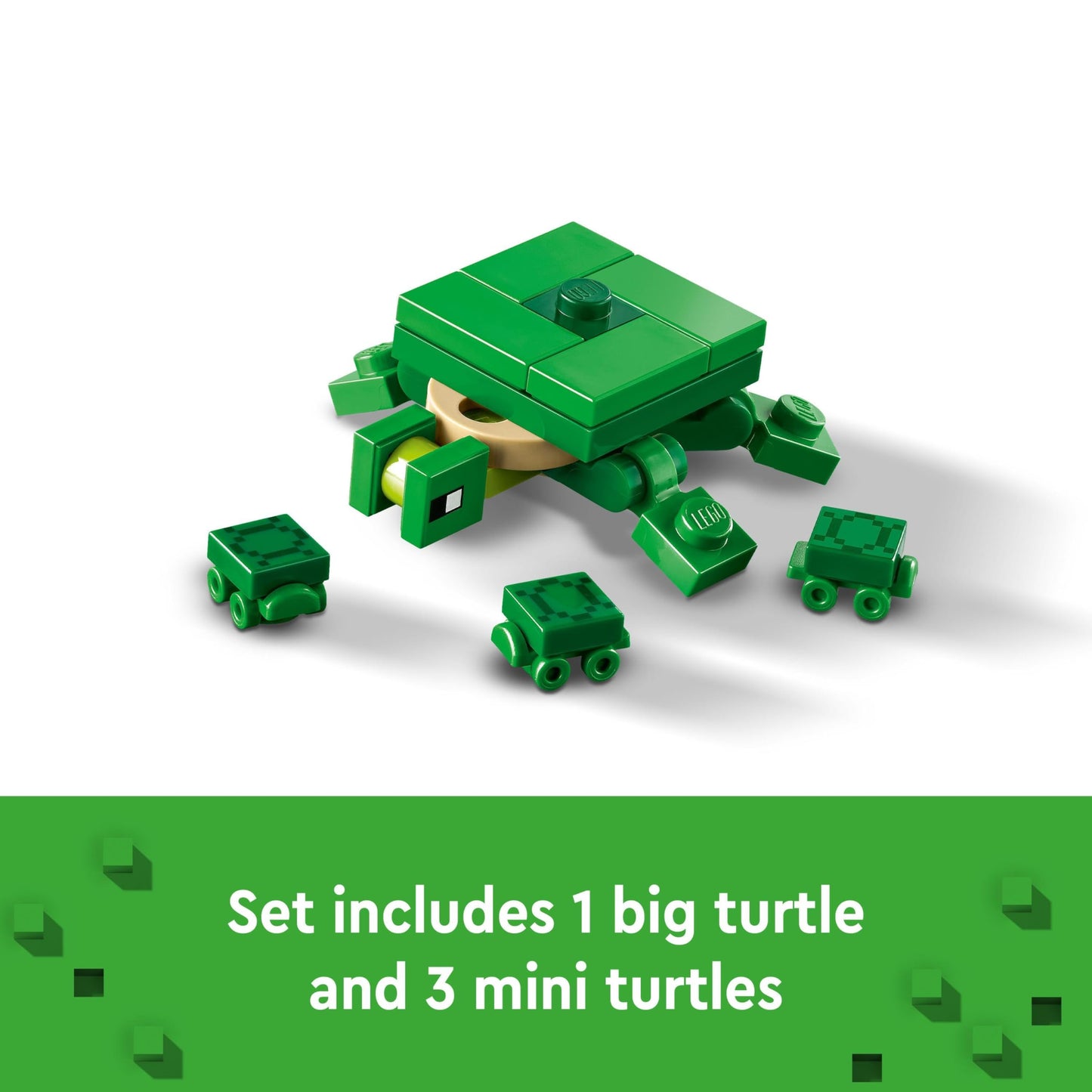 LEGO Minecraft The Turtle Beach House Animal-Care Toy for Kids, Girls and Boys Aged 8 Plus Years Old, Building Set with Characters and Figures from the Game, Gift for Gamers 21254