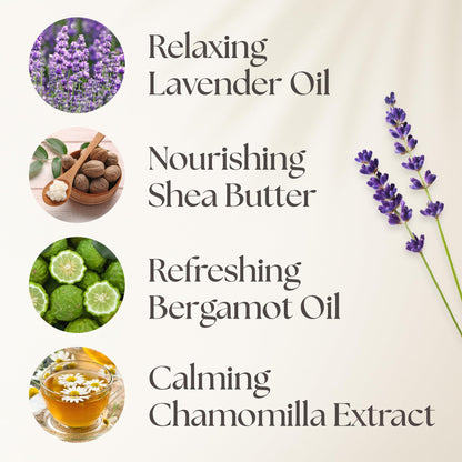Nurture by Nature Spa Gifts for Women - Self Care Gift Set & Spa Gift Basket for Women, 6 Piece Bath Set with Candle, Bath Bomb, Salts & Pillow Spray - Relaxation Gifts, Mothers Day Gifts for Mom