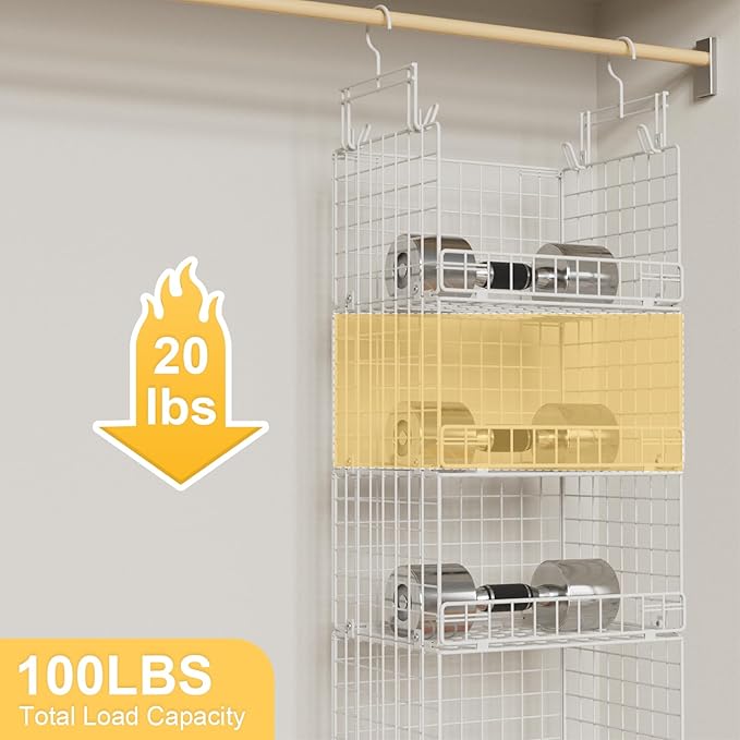 5 Tier Hanging Closet Organizer