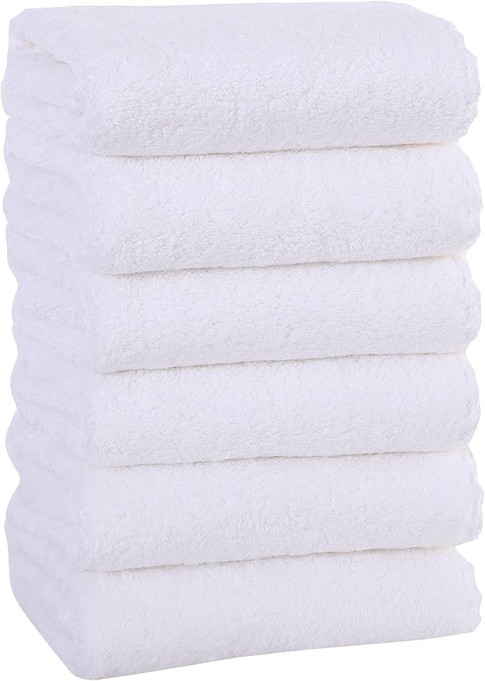 MOONQUEEN 6 Pack Premium Hand Towels