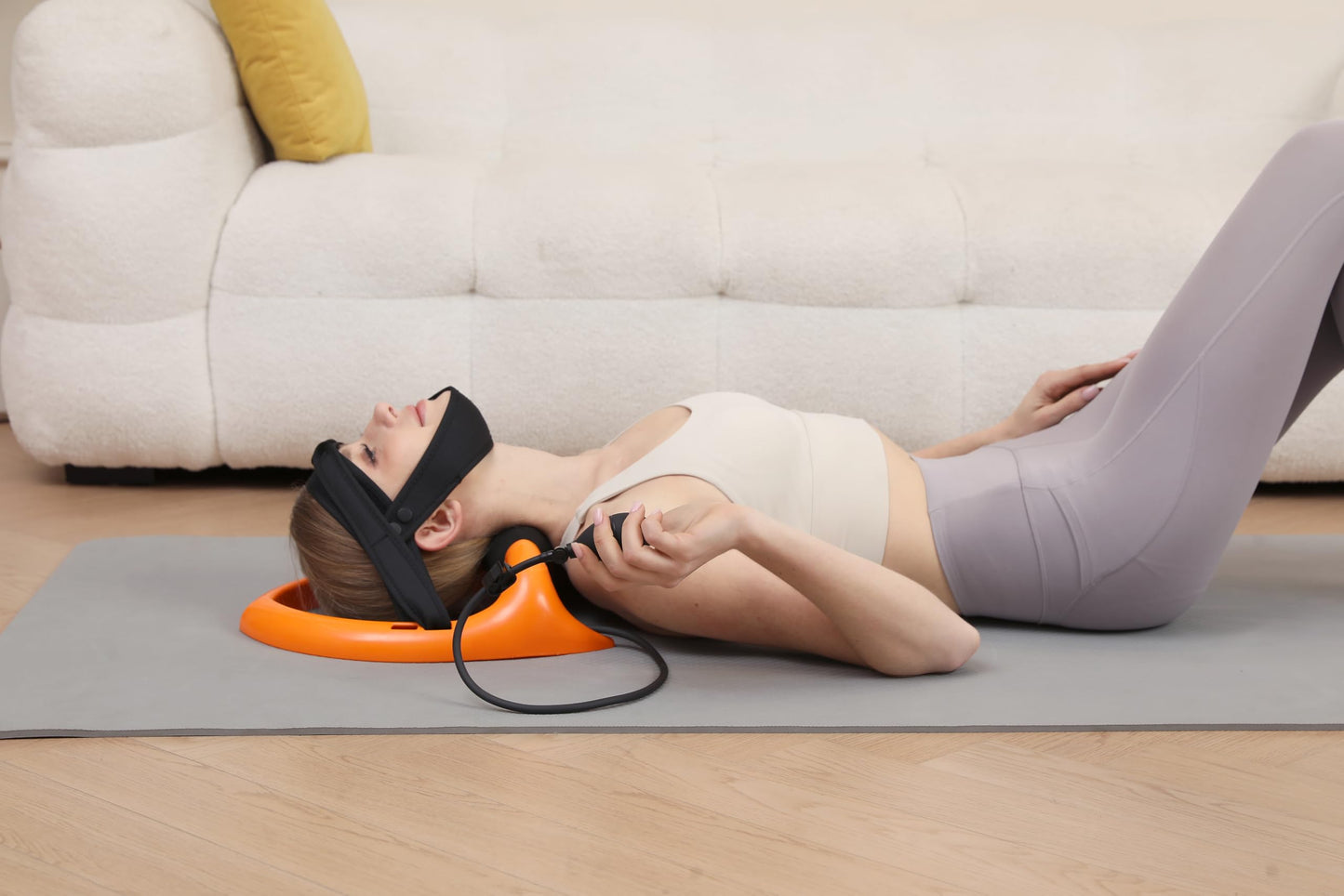 ECOGUN Posture Neck Exercising Cervical Spine Hydrator Pump - Relief for Stiffness, Restores Neck Curve