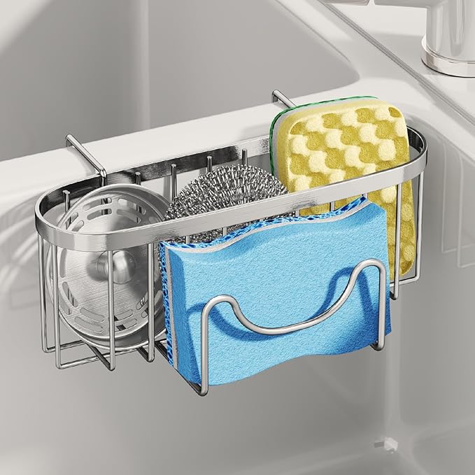 SWTYMIKI Sponge Holder for Kitchen Sink