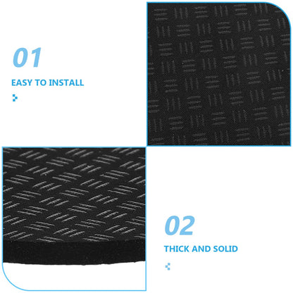 OSALADI 6Pcs Treadmill Mat Non Slip Shock Absorbing Isolation Pads for Noise Reduction Thickened Floor Protector for Gym Equipment Durable Protection for Hardwood and Carpet
