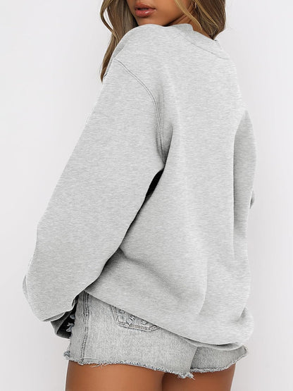 ANRABESS Womens Sweatshirts Crewneck Fleece Oversized Pullover Sweaters Fall Winter Cute Tops Teen Girls Preppy Clothes 2025