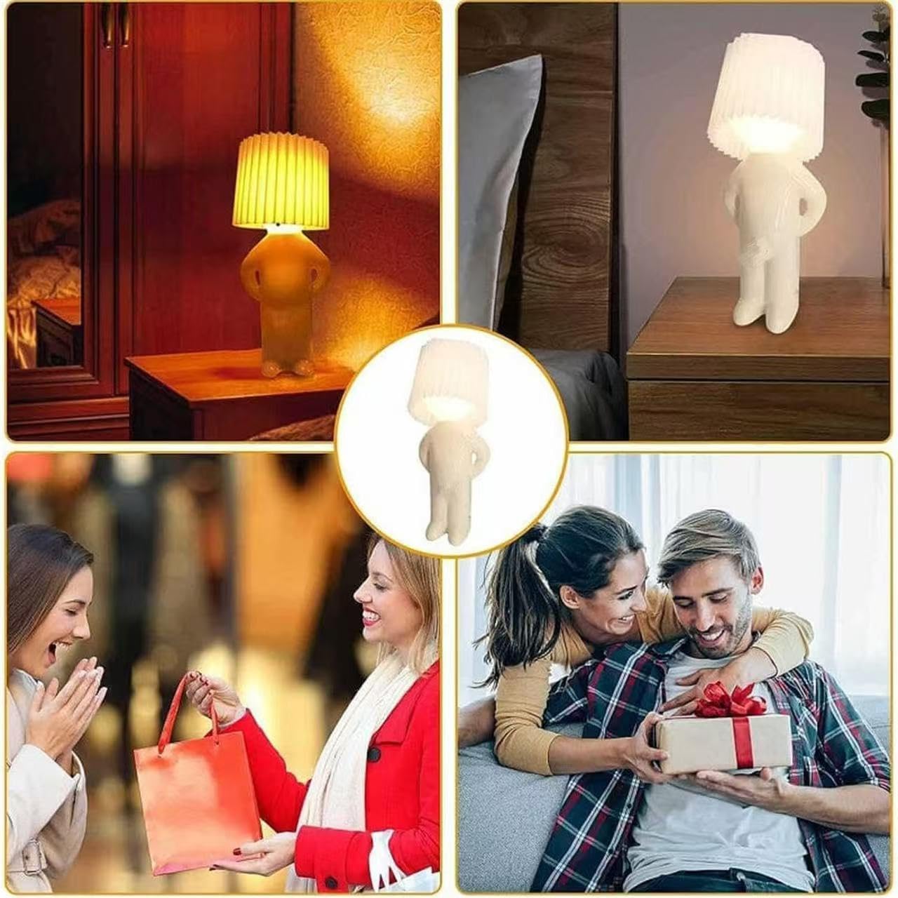 Bedside Night Light, shy man lamp， Birthday Christmas G-ifts for Boyfriend Girlfriend, Funny Anniversary Gag Gifts, Husband Wife G-ifts, White Elephant Gifts for Adults,White Elephant Gifts for Adults
