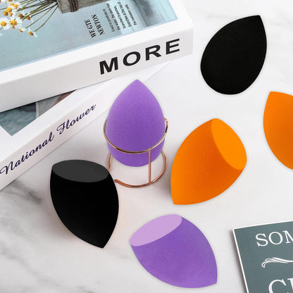 12 Pieces Professional Makeup Sponge Set,Latex Free Flawless Soft Setting Face Puffs,Multicolor Beauty Sponge Blender Cosmetic Applicator for Powder,Liquid,Facial Makeup Tools