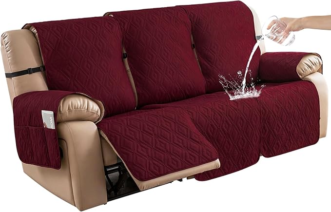 Genina Waterproof Reclining Couch Cover