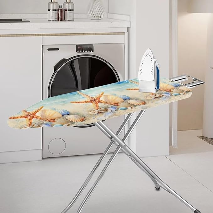 Sprowallow Starfish Shell Ironing Board Cover and Pad 54x15 Iron Board -15x 54