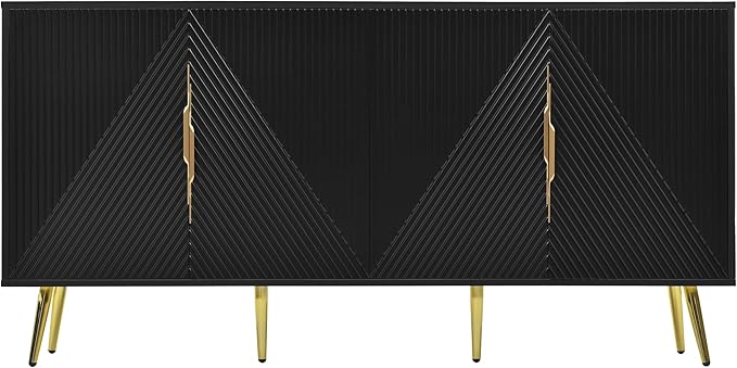 Stylish Swith Wave Geometric Design, Conical Legs, Adjustable, Suitable