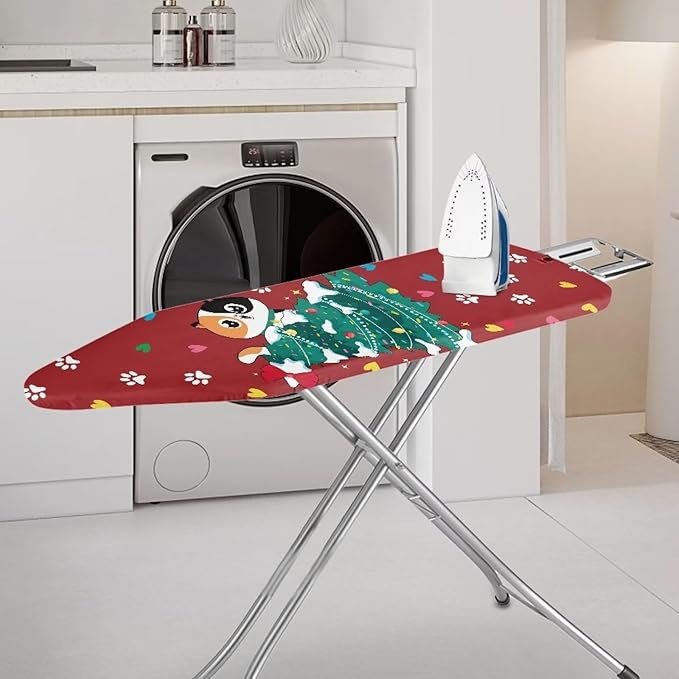 Cat Christmas Iron Board Cover Dust Cover Extra Wide Ironing Board Cover