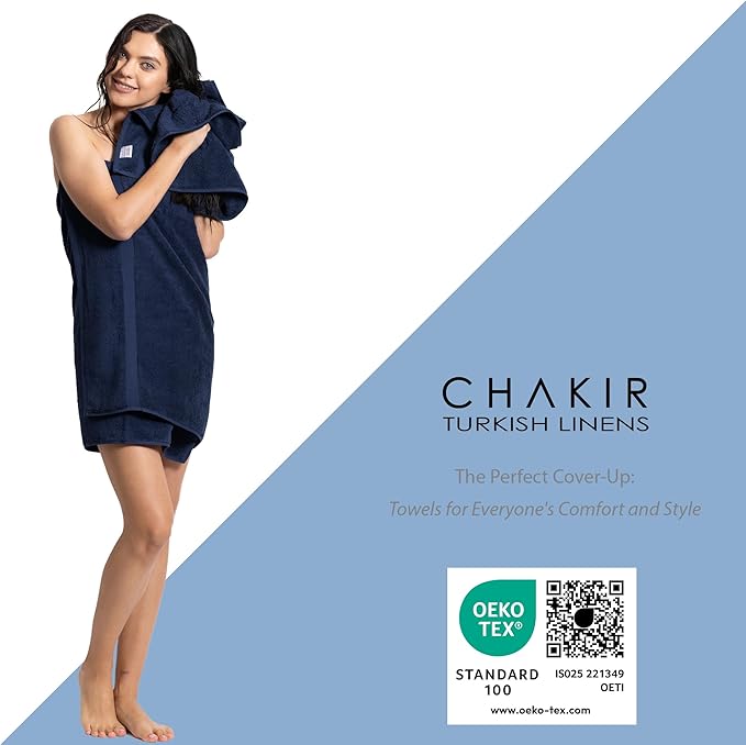 Chakir Turkish Linens | Hotel & Spa Quality 100% Cotton Premium Turkish Towels