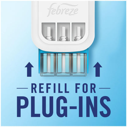 Febreze 3Volution Air Freshener Plug-In Refills, 4 Refills (20ML x 4), Lenor Spring Awakening, 3 Alternating Scents to Fight Odours